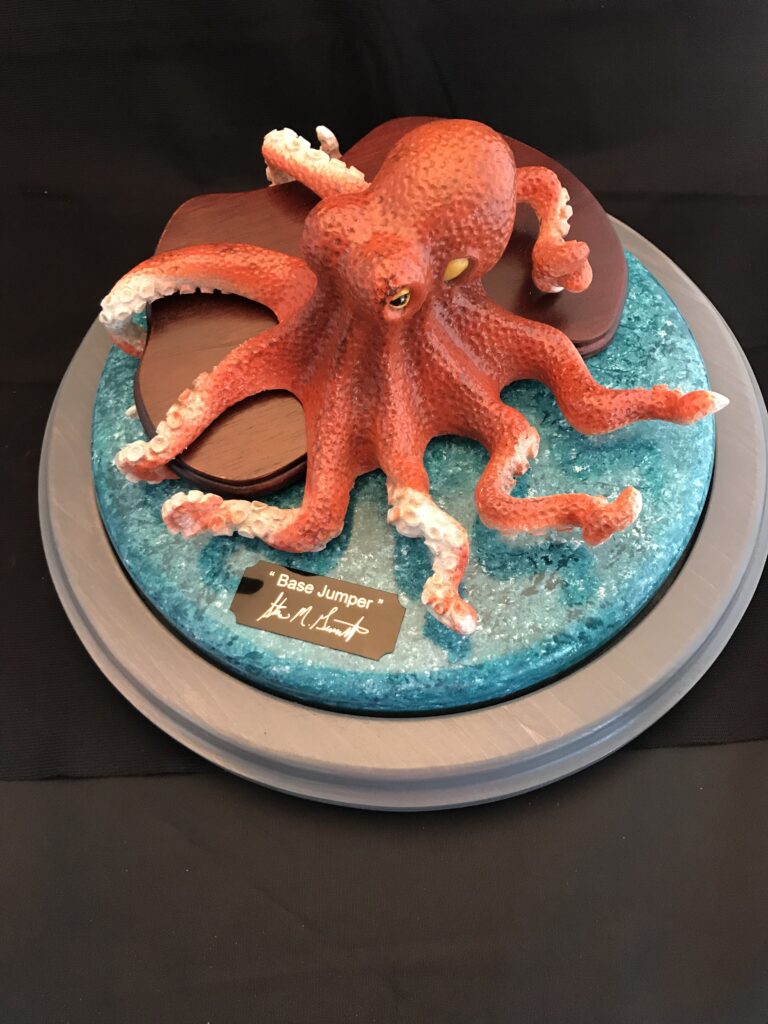 Octopus Stylized Carving